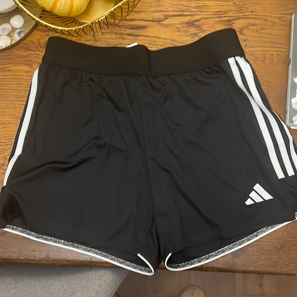 Brand new adidas shorts in black